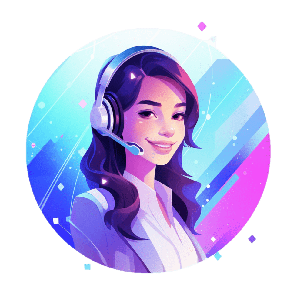 Garota recepcionista