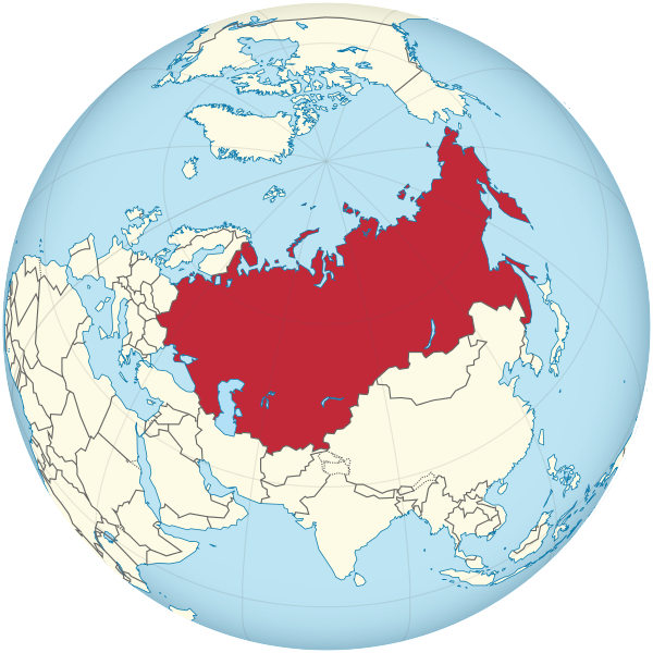 Mapa União Soviética