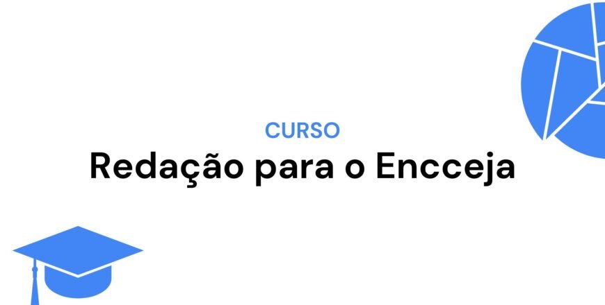 Capa Redação para o Encceja