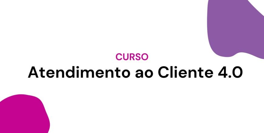 Capa Atendimento ao Cliente 4.0